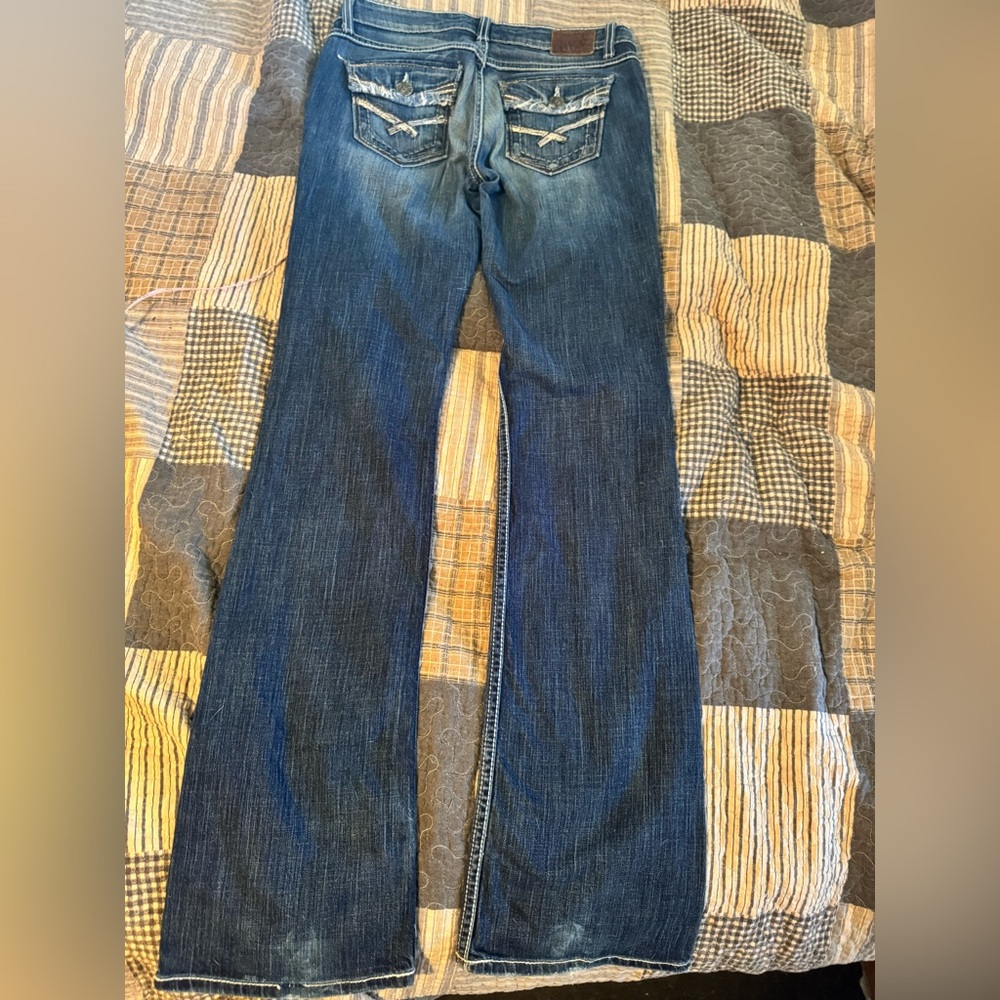 BKE Stella 30x34 Women's Blue Jeans - Picture 5 of 13